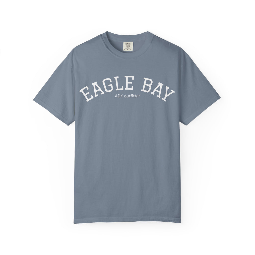 Garment-Dyed T-Shirt — Subtle Eagle Bay Embossed Logo
