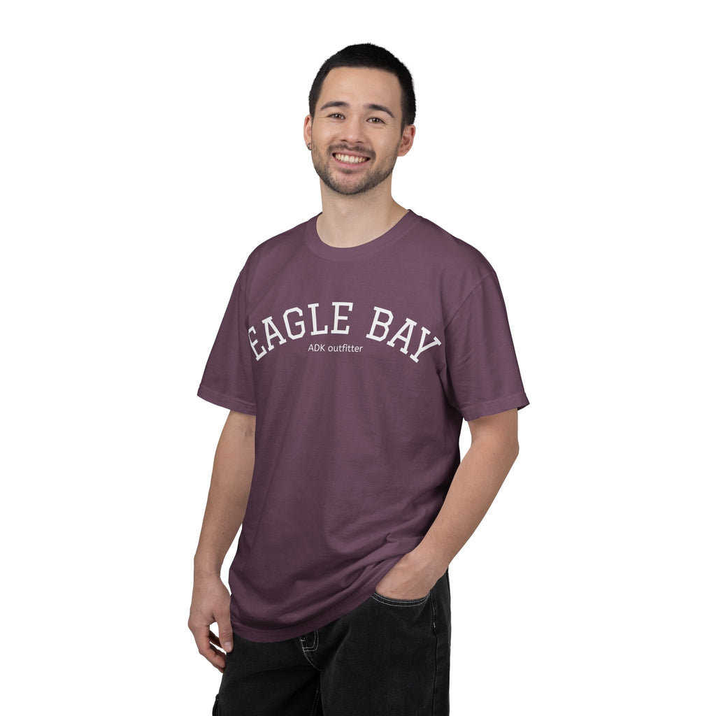 Garment-Dyed T-Shirt — Subtle Eagle Bay Embossed Logo