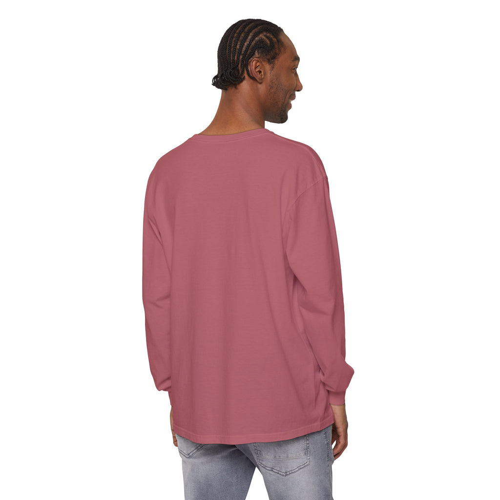 Eagle Bay Long Sleeve Tee — Classic Arch Logo Cotton Shirt