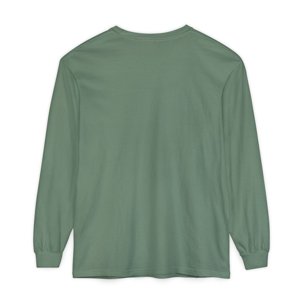 Eagle Bay Long Sleeve Tee — Classic Arch Logo Cotton Shirt