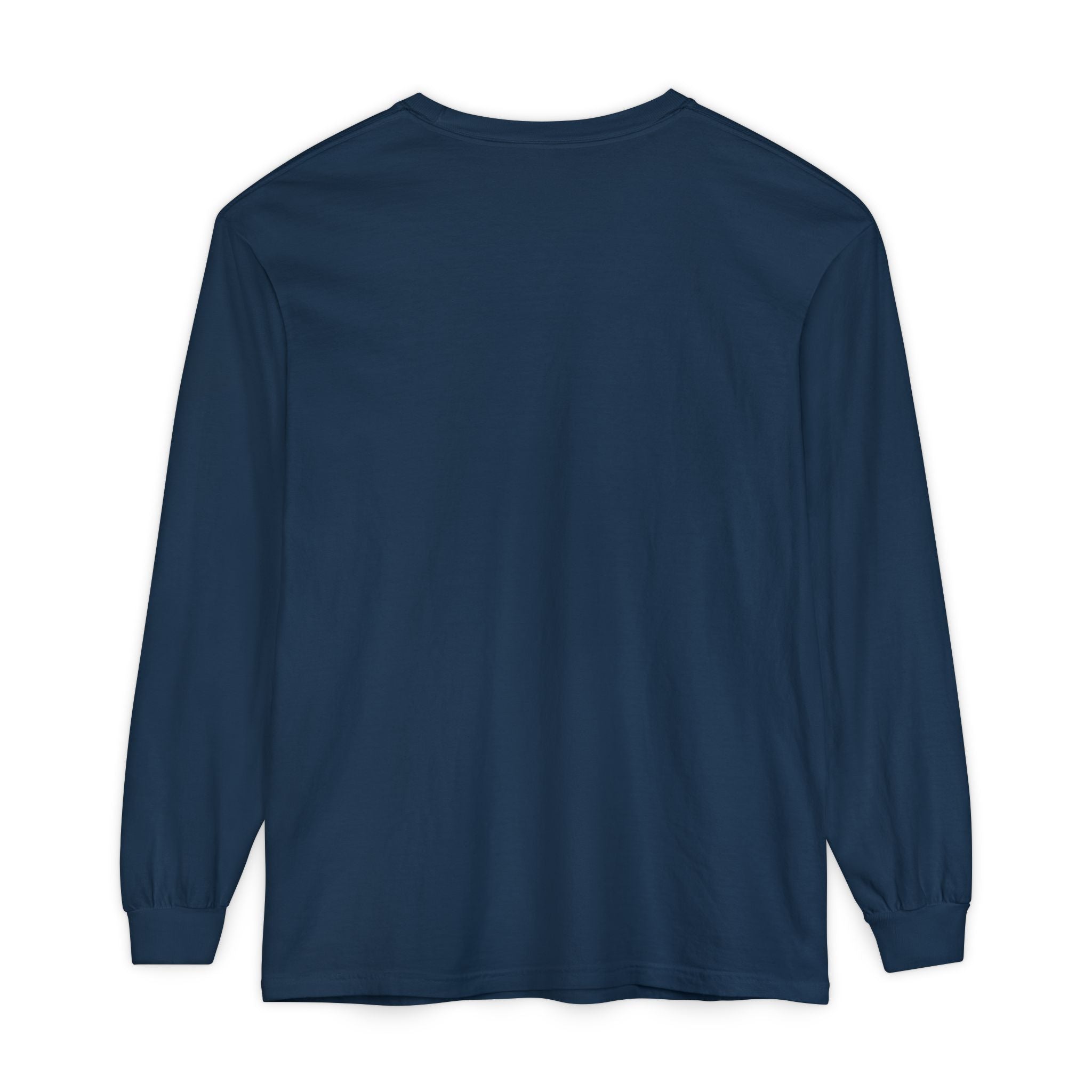 Eagle Bay Long Sleeve Tee — Classic Arch Logo Cotton Shirt