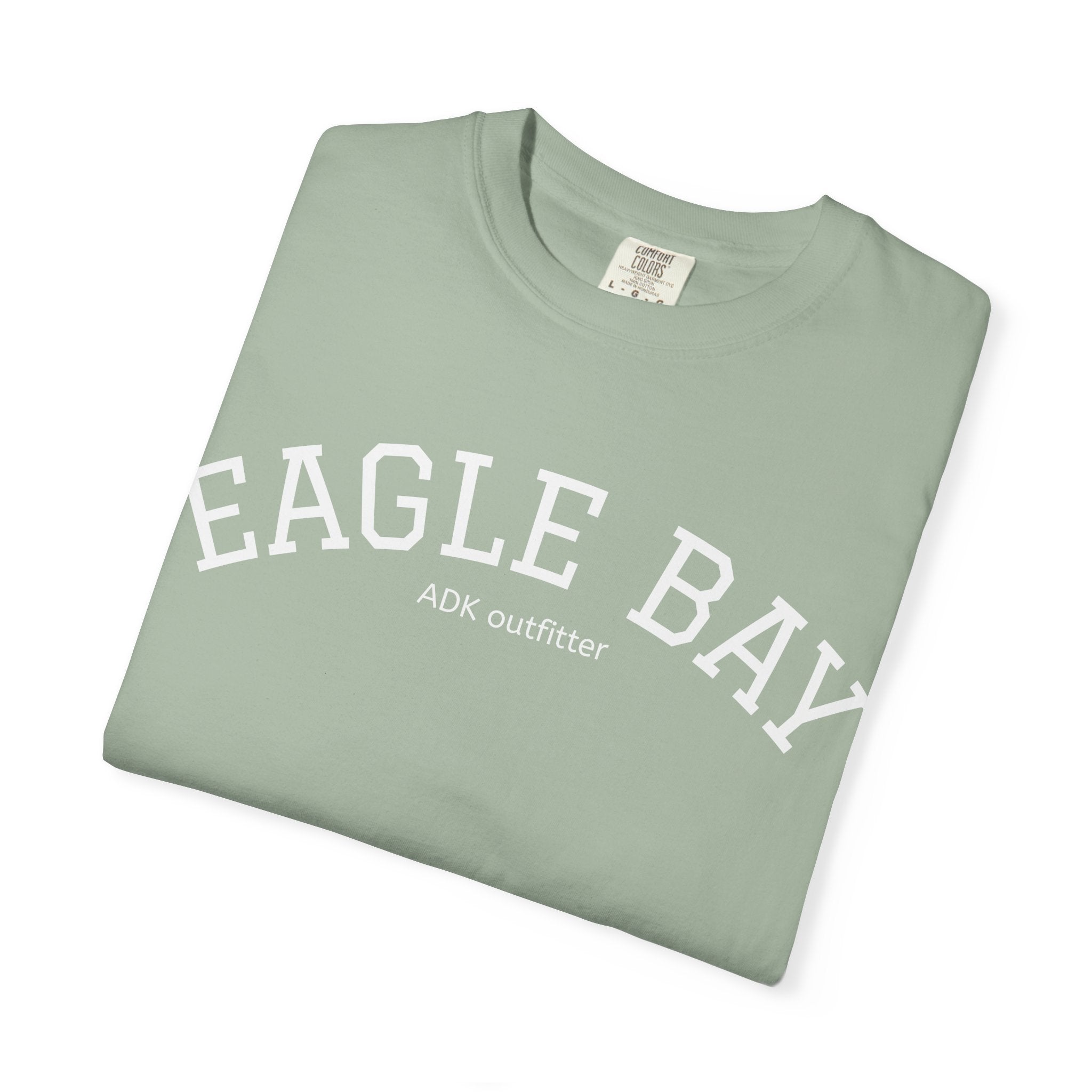 Garment-Dyed T-Shirt — Subtle Eagle Bay Embossed Logo